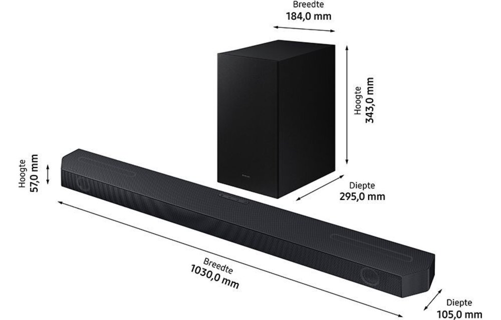 Samsung Cinematic Soundbar HW-Q600F 2025 - Soundbar