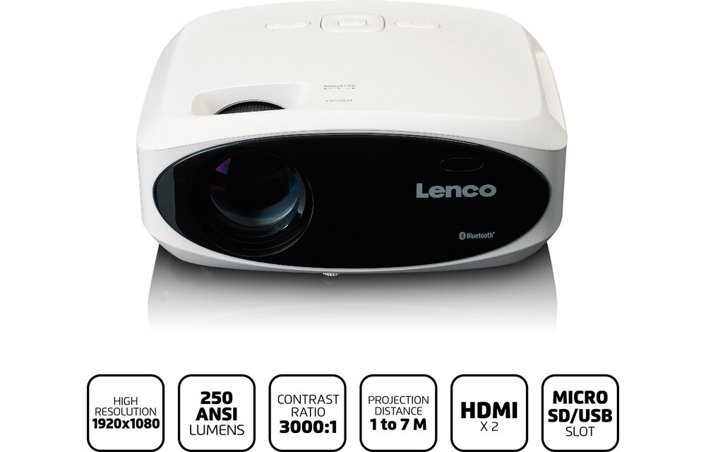 Lenco LPJ-900WH - Beamer