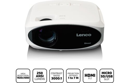 Lenco LPJ-900WH - Beamer