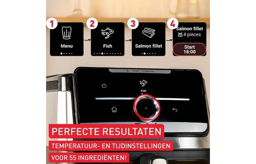 Tefal EY876D Easy Fry Smart & Silence XXL - Hetelucht friteuse
