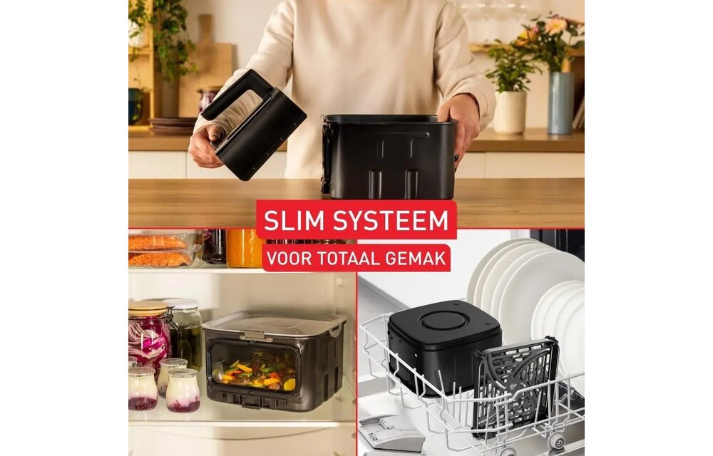 Tefal EY876D Easy Fry Smart & Silence XXL - Hetelucht friteuse