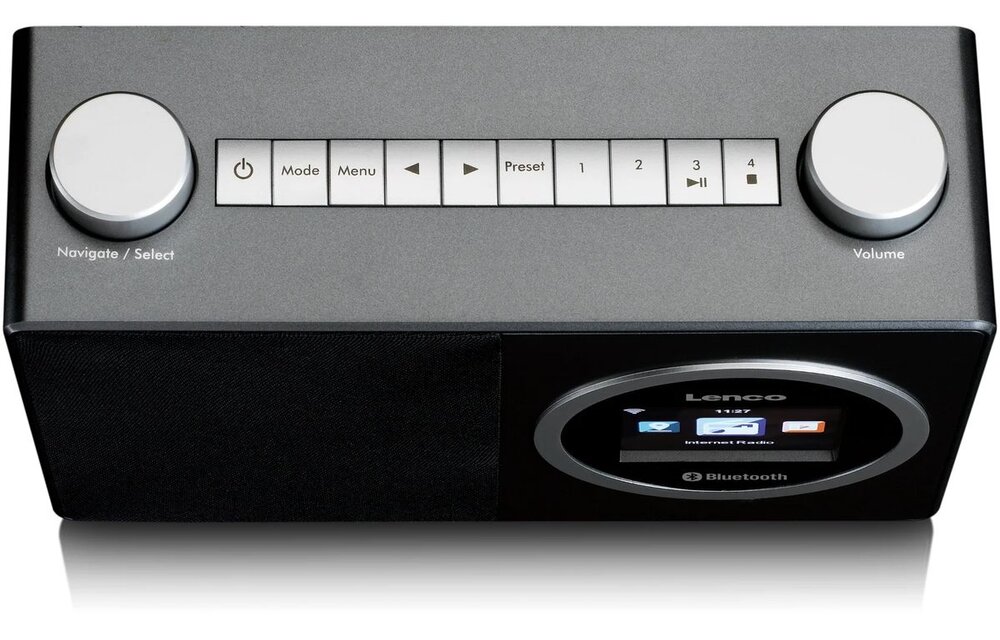 Lenco DIR-70BK - Radio