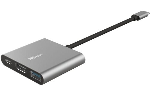 Trust Dalyx 3-in-1 USB-C-adapter - Adapter