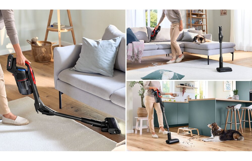 Bosch BCS1041PET Unlimited 10 - Steelstofzuiger