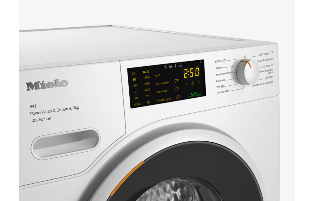 Miele WWB 380 WCS PowerWash 2.0 & Steam 125 Edition - Wasmachine