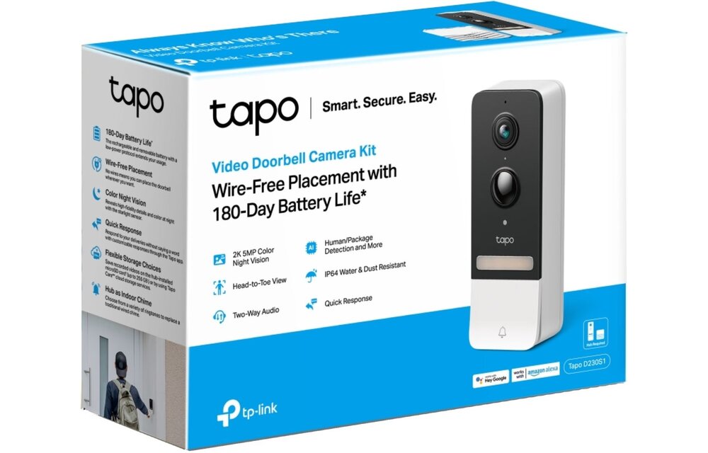 TP-Link Tapo D230S1 - Deurbel