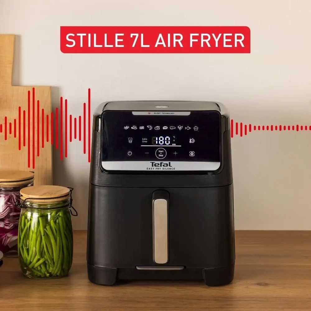 Tefal EY8428 Easy Fry Silence XXL - Hetelucht friteuse