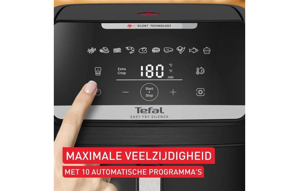 Tefal EY8428 Easy Fry Silence XXL - Hetelucht friteuse