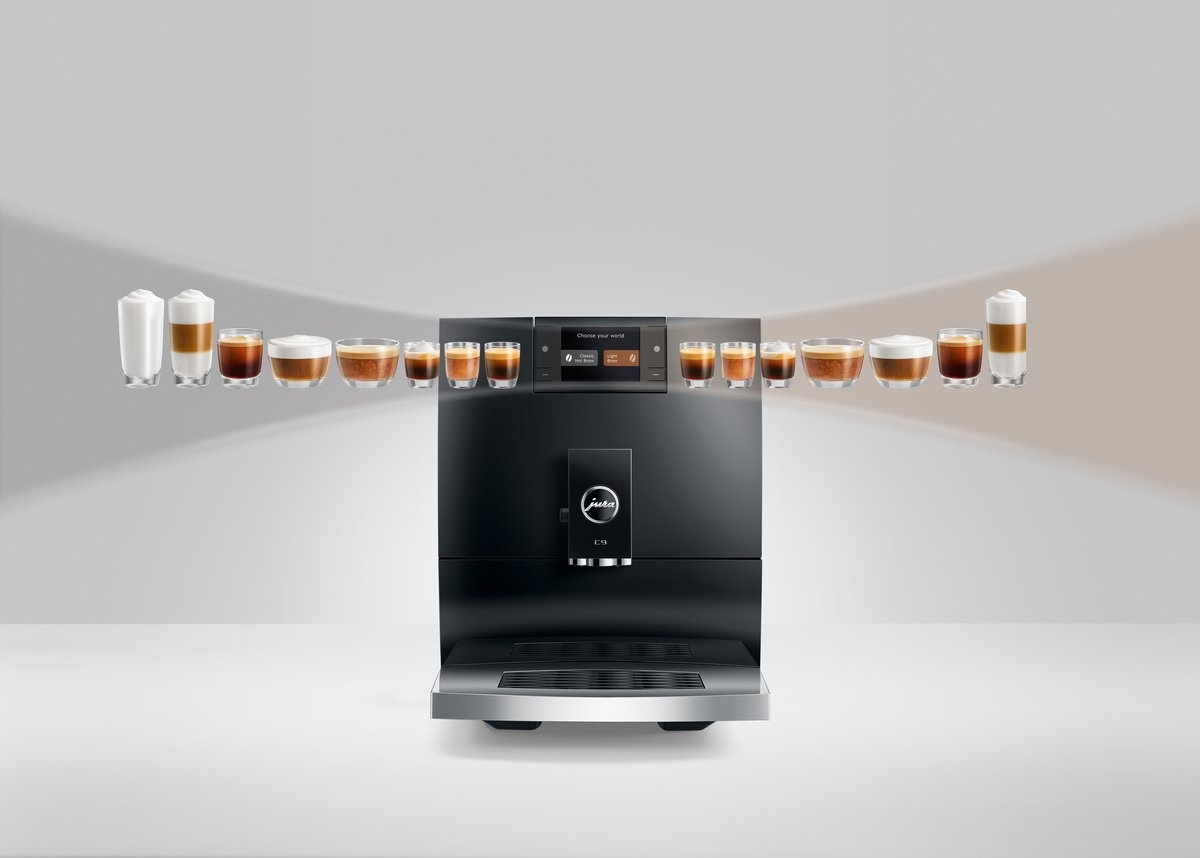 Jura C9 Piano Black (EA) - Koffiemachine