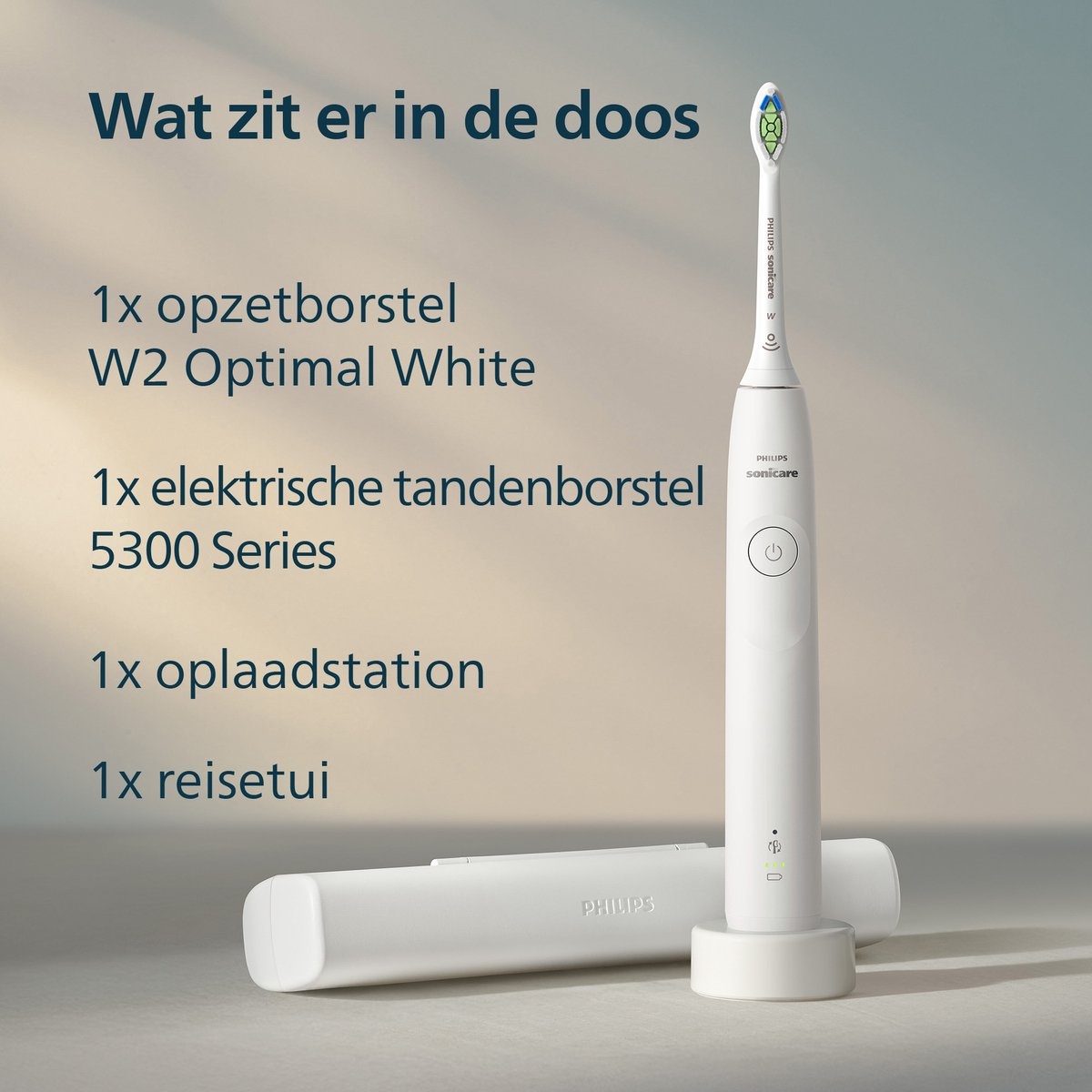 Philips Sonicare 5300 HX7108/02 - Elektrische tandenborstel