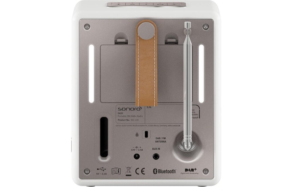 Sonoro EASY SO-120 V2 Wit - Radio