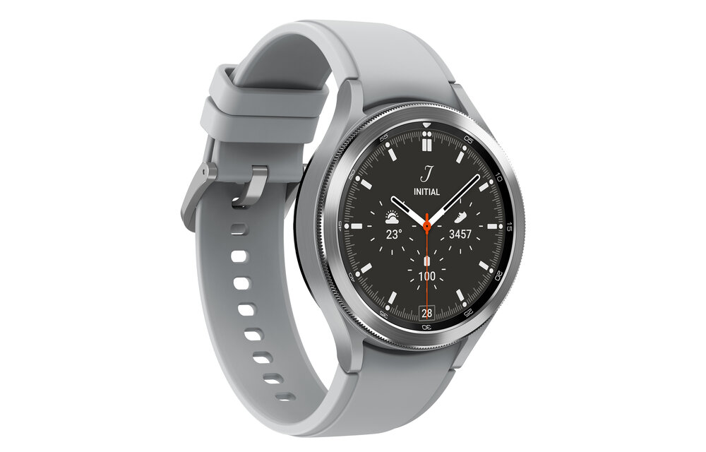 Samsung Galaxy Watch4 Classic 46mm Zilver - Smartwatch