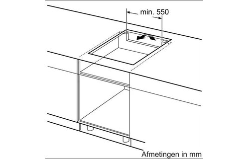 Bosch PUE63KBB5D - Inductiekookplaat
