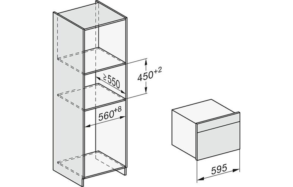 Miele DGC 7440 OBSW - Inbouw oven