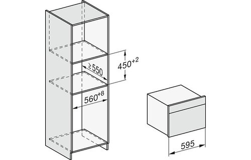 Miele DGC 7440 OBSW - Inbouw oven