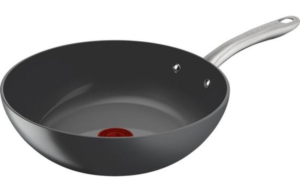 Tefal Renew+ Wokpan 28cm Zwart