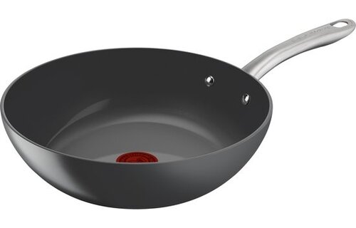 Tefal Renew+ Wokpan 28cm Zwart