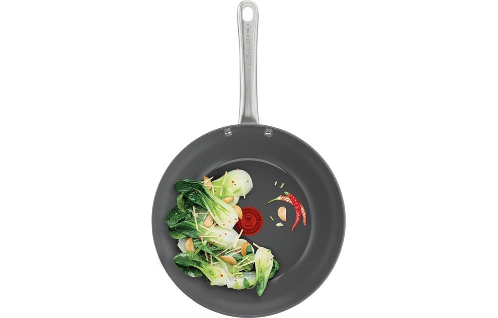 Tefal Renew+ Wokpan 28cm Zwart