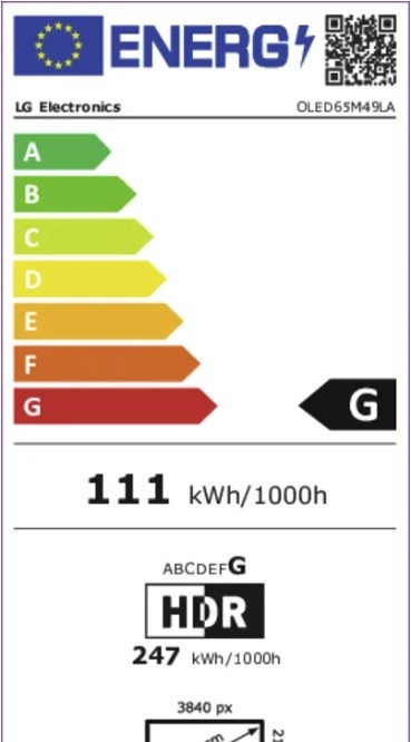 LG OLED65M49LA - OLED TV