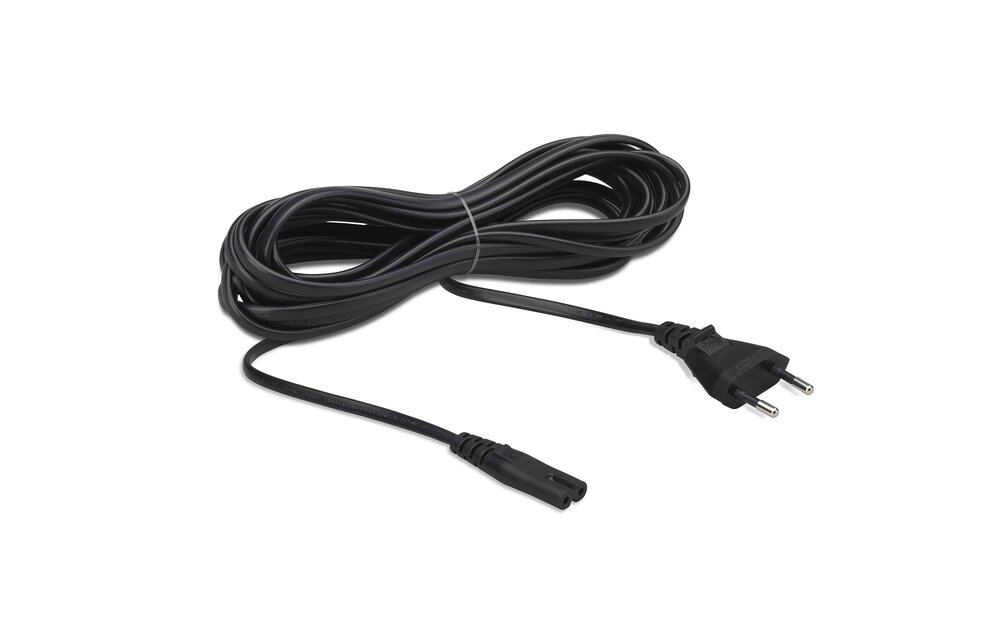 Flexson Sonos 5 meter stroomkabel zwart