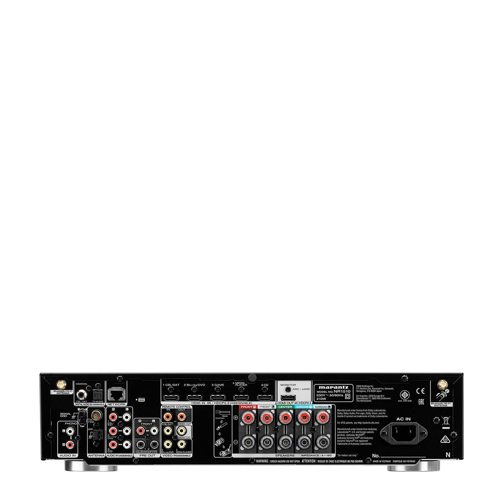 Marantz NR1510 Zwart - Receiver