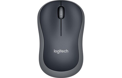 Logitech M185 Grijs/Zwart - Muis