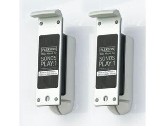 Flexson Sonos One meurbeugel wit paar - Muurbeugel