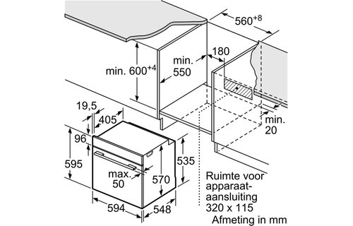 Siemens HB337A0S0 - Inbouw oven