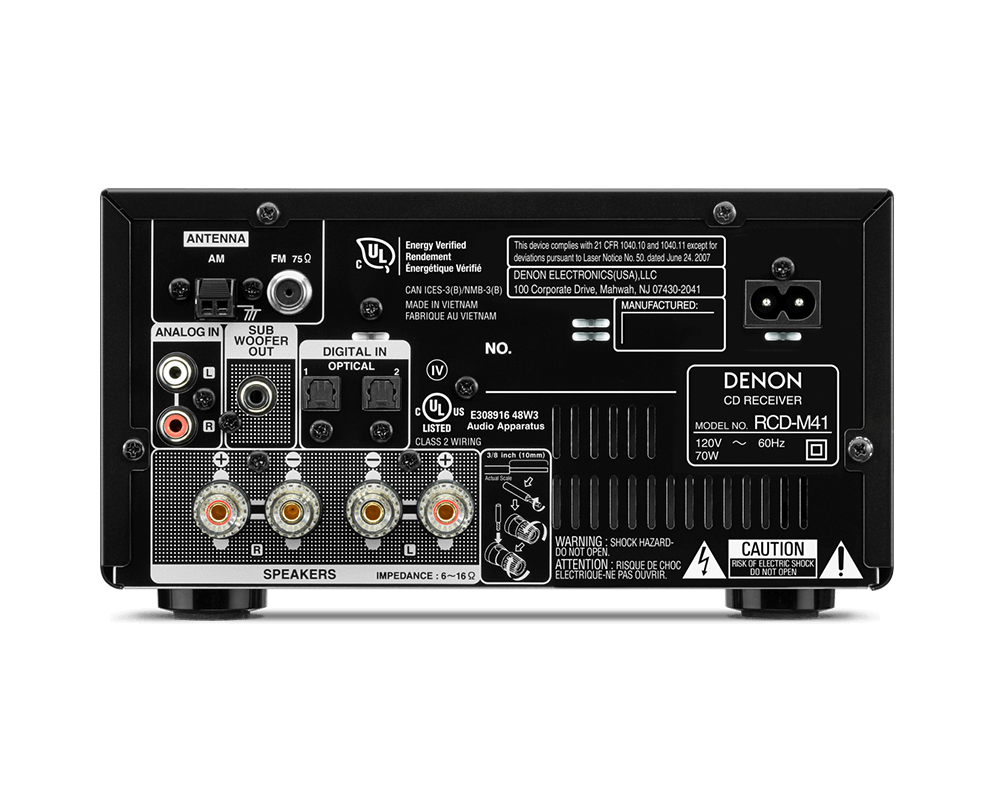 Denon D-M41 DAB - Stereo set