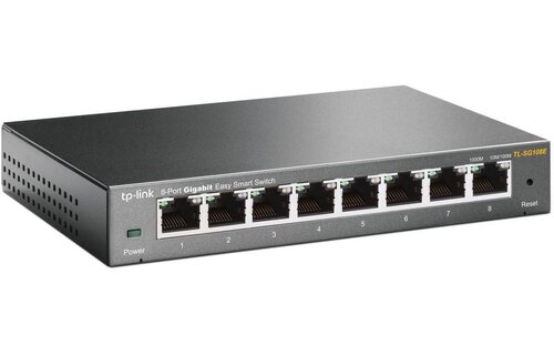 TP-Link TL-SG108E 8-poorts Gigabit Easy Smart - Netwerk switch