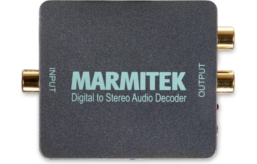 Marmitek Connect DA51 Digitale TV Audio naar Stereo converter