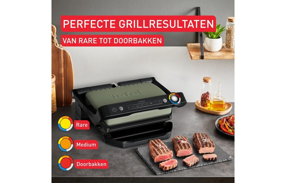 Tefal GC71EL OptiGrill Eco Design - Contactgrill