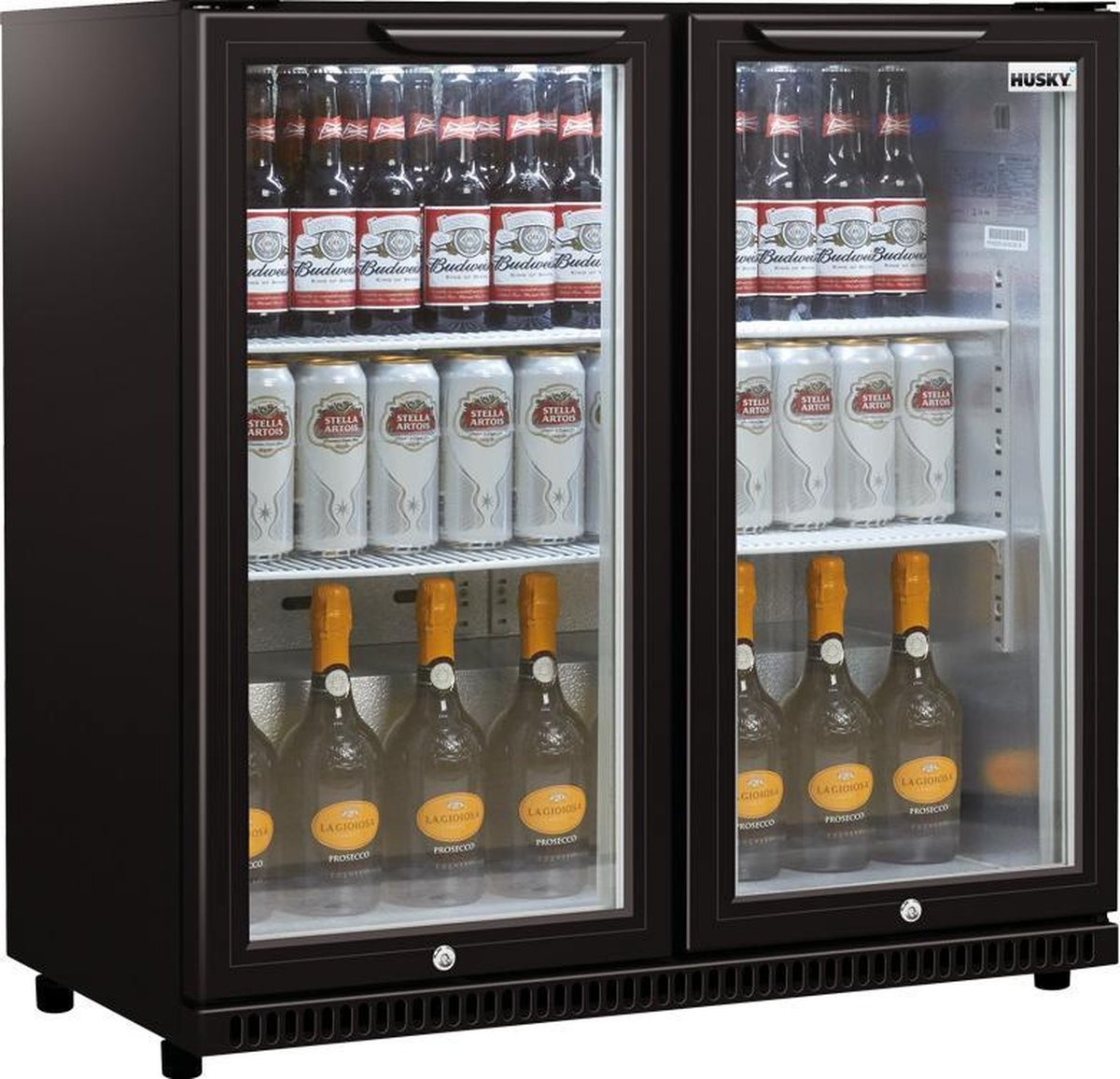 Husky C2-865-BK-NL-HU - Horeca koelkast