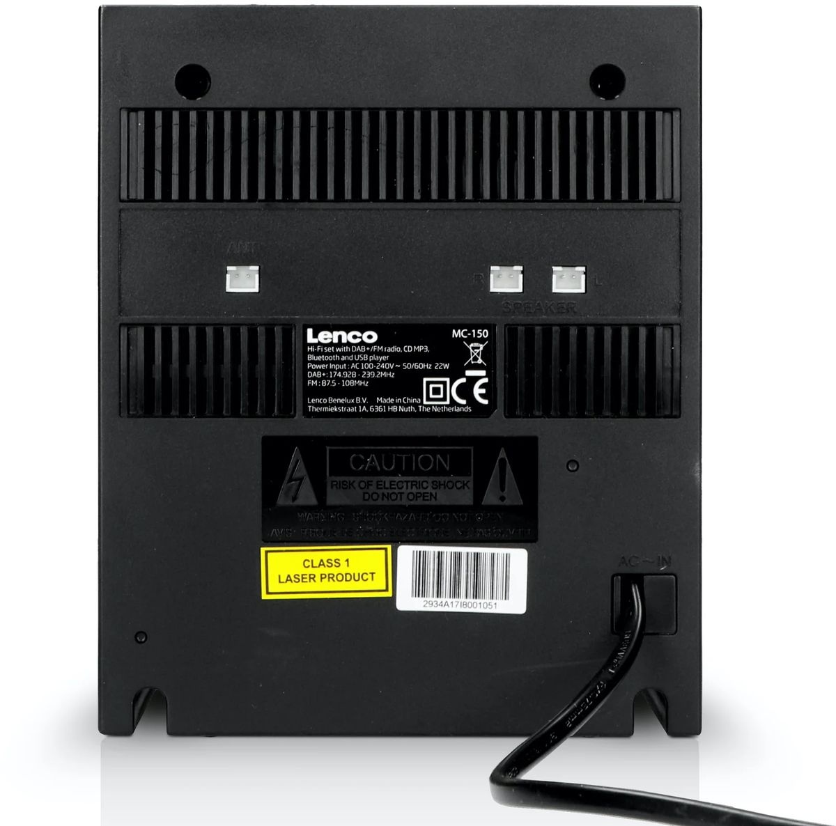 Lenco MC-150 - Stereo set