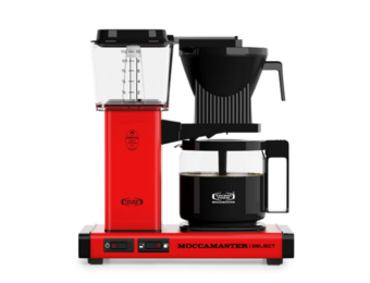 Moccamaster KBG Select (Red) - Koffiezetapparaat