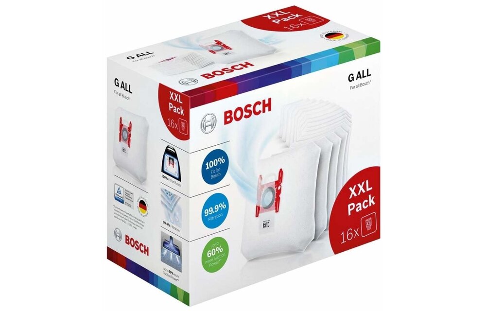 Bosch BBZ16GALL 16 stuks - Stofzuigerzakken