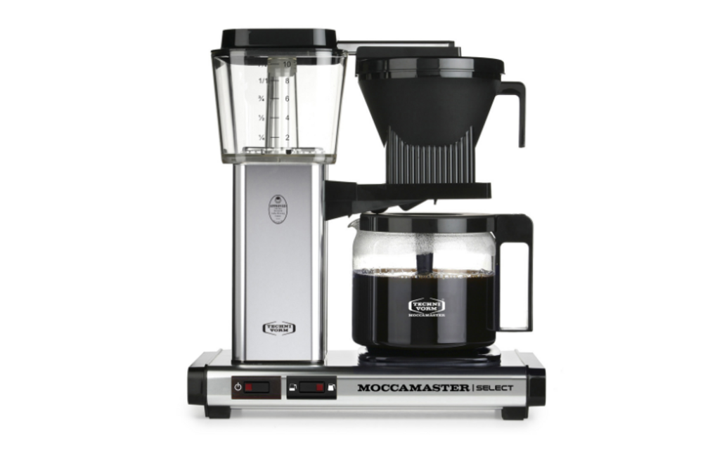 Moccamaster KBG Select (Polished Silver) - Koffiezetapparaat