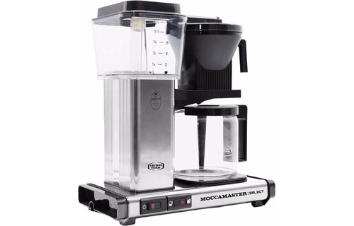 Moccamaster KBG Select (Polished Silver) - Koffiezetapparaat