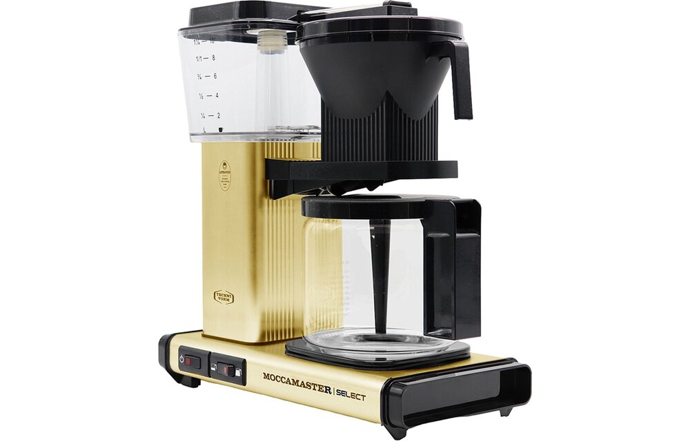 Moccamaster KBG Select (Brushed Brass) - Koffiezetapparaat