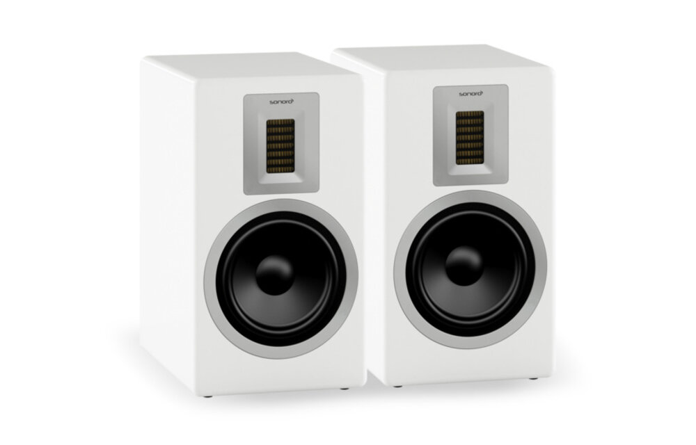 Sonoro Orchestra Wit (per paar) - Boekenplank speaker
