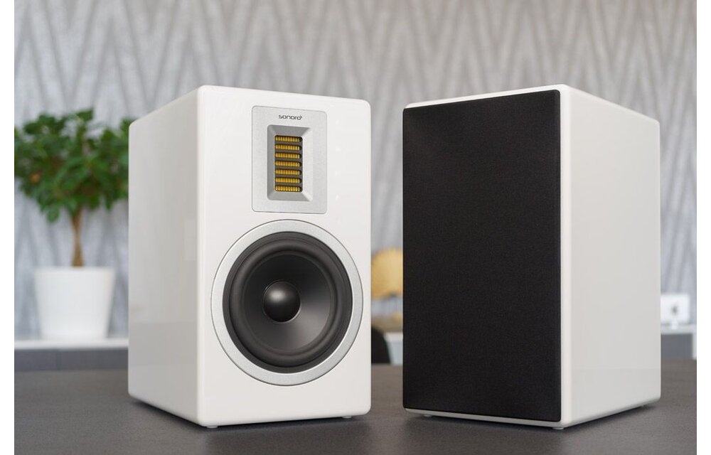 Sonoro Orchestra Wit (per paar) - Boekenplank speaker