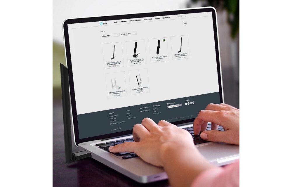 TP-Link Archer T3U Plus USB WiFi Adapter - Adapter