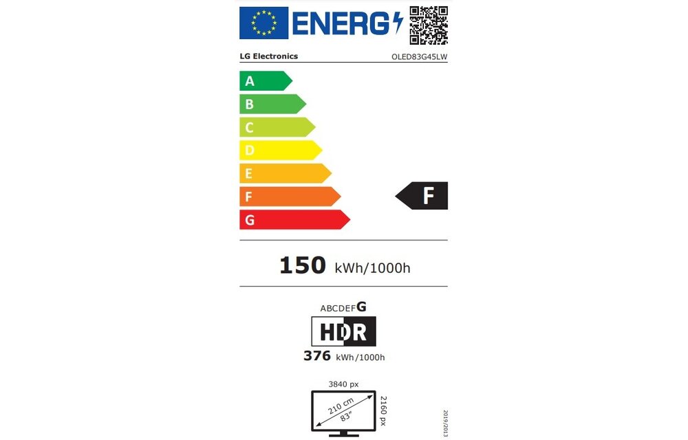 LG OLED83G45LW (2024) - OLED TV