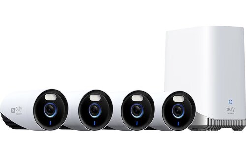 Eufy eufyCam E330 4-Cam Kit  (4 camera's + Homebase 3) - Beveiligingscamera