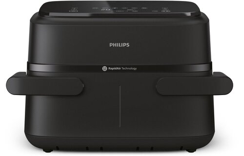 Philips Dual Basket Airfryer NA150/00 - Hetelucht friteuse