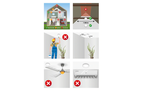 Alecto SA-102 Rookmelder (2 Pack) - Rookmelder