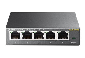 TP-Link TL-SG105E 5-poorts Gigabit Easy Smart - Netwerk switch