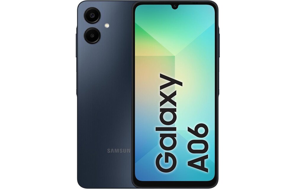 Samsung Galaxy A06 64GB Zwart - Mobiele telefoon