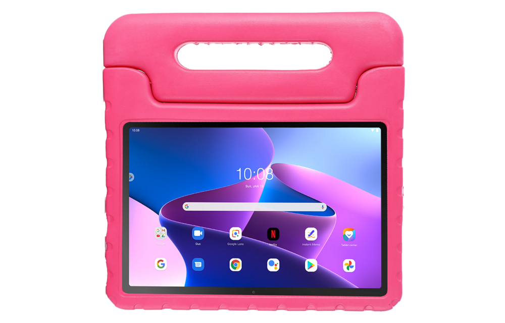 Just in Case Lenovo Tab M10 Gen 3 Classic Kids Case Roze - Tablethoes