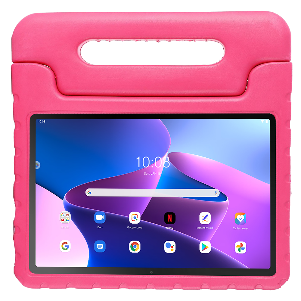 Just in Case Lenovo Tab M10 Gen 3 Classic Kids Case Roze - Beschermhoes